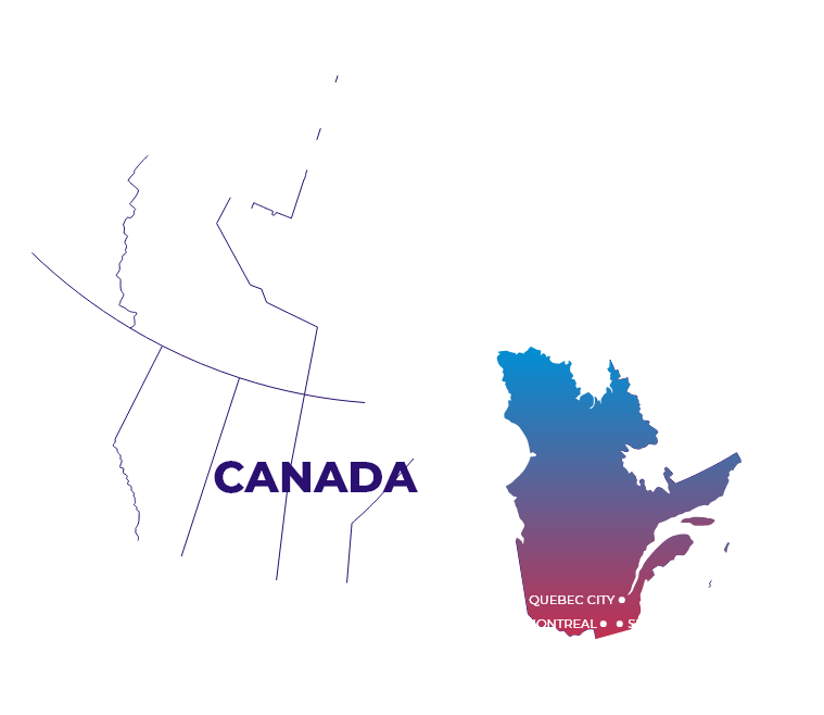 Map of Canada